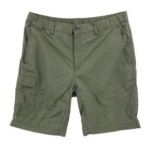BEAUME Green Lightweight Hiking Shorts Moisture Wicking